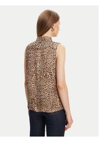 Marciano Guess Bluzka 5YGH12 7298A Brązowy Regular Fit. Kolor: brązowy. Materiał: wiskoza #3