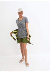 bonprix - T-shirt ciążowy i do karmienia, 2 w 1 (2 szt.). Kolekcja: moda ciążowa. Kolor: różowy. Materiał: jersey #3