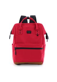 Peterson - Plecak wodoodporny Himawari 124 czerwony. Kolor: czerwony. Materiał: materiał. Styl: elegancki, casual