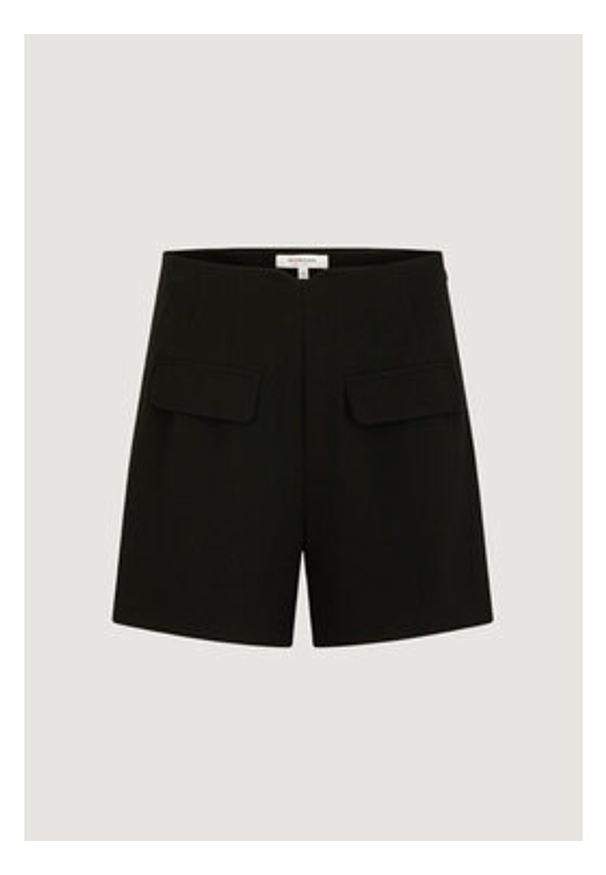 Morgan Szorty materiałowe 261-SHRIS.F Czarny Regular Fit. Kolor: czarny. Materiał: syntetyk