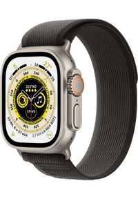 APPLE - Smartwatch Apple Apple Watch Ultra OLED 49 mm Cyfrowy 410 x 502 px Ekran dotykowy 4G Tytan Wi-Fi GPS. Rodzaj zegarka: smartwatch