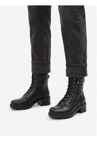 Clara Barson Trzewiki CEO-WS6396-05 Czarny. Kolor: czarny. Materiał: materiał #9