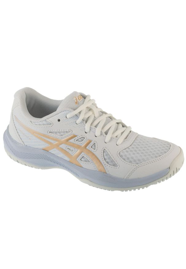 Asics - Buty do siatkówki damskie, Upcourt 6. Kolor: biały. Sport: siatkówka