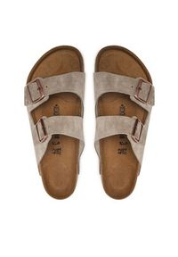 Birkenstock Klapki Arizona Bs 0051461 Szary. Kolor: szary. Materiał: skóra, zamsz #2