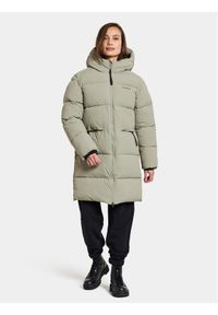 Didriksons Płaszcz zimowy Nomi Wns Parka 3 504832 Zielony Regular Fit. Kolor: zielony. Materiał: syntetyk. Sezon: zima