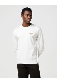 Wrangler - MESKA KOSZULKA WRANGLER LS AMERICANA TEE WORN WHITE 112371574 #1