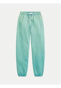 Polo Ralph Lauren Spodnie dresowe 211935585004 Zielony Regular Fit. Kolor: zielony. Materiał: bawełna #5