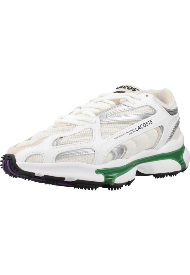 Tenisówki Lacoste Model L003 2k24 Textile Kolor Zielony. Kolor: zielony. Materiał: tkanina, syntetyk