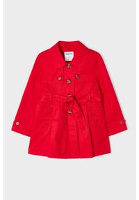Mayoral płaszcz dziecięcy kolor czerwony. Okazja: na co dzień. Kolor: czerwony. Styl: casual #4