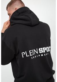 Plein Sport - Bluza męska z kapturem PLEIN SPORT. Typ kołnierza: kaptur. Styl: sportowy
