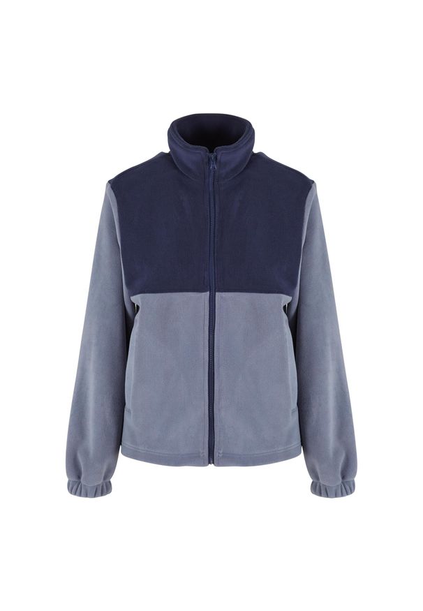 Polar damski zapinany na zamek Urban Classics. Kolor: niebieski. Materiał: polar