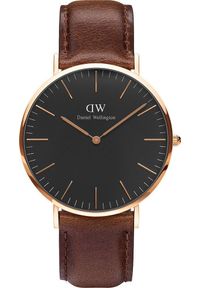 Zegarek Daniel Wellington Zegarek męski Daniel Wellington DW00100125 brązowy. Kolor: brązowy #1