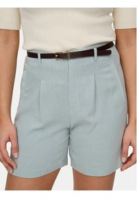 only - ONLY Szorty materiałowe Siesta 15367413 Turkusowy Regular Fit. Kolor: turkusowy. Materiał: wiskoza #4