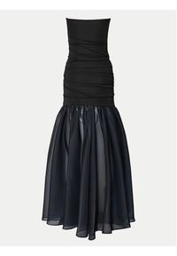 STAUD Sukienka wieczorowa Liya R24F2184JO Czarny Slim Fit. Kolor: czarny. Materiał: wiskoza. Styl: wizytowy #6