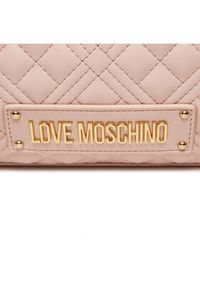 Love Moschino - LOVE MOSCHINO Torebka JC4011PP1ILA0601 Różowy. Kolor: różowy. Materiał: skórzane #5