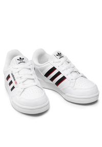 Adidas - adidas Sneakersy Continental 80 Stripes C S42611 Biały. Kolor: biały. Materiał: skóra #2