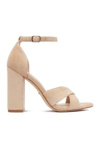 Sandały DeeZee. Kolor: beżowy #1