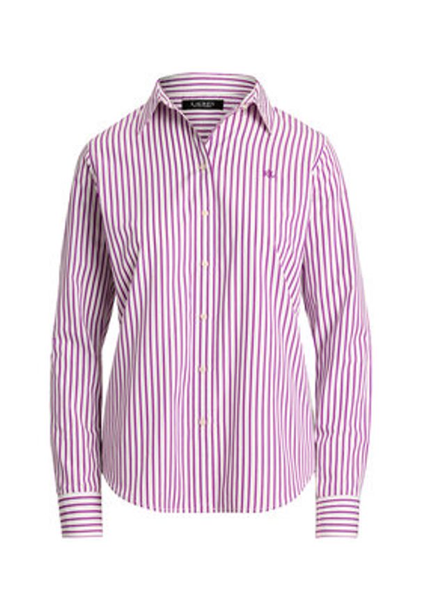Lauren Ralph Lauren - LAUREN RALPH LAUREN Koszula 200970764001 Fioletowy Classic Fit. Kolor: fioletowy. Materiał: bawełna