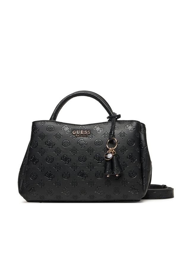 Guess Torebka 175907 Czarny. Kolor: czarny. Materiał: skórzane