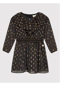 MICHAEL KORS KIDS Sukienka elegancka R12119 D Czarny Regular Fit. Kolor: czarny. Materiał: syntetyk. Styl: elegancki #3