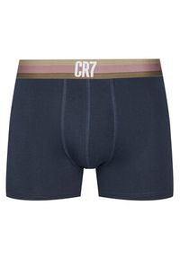 Cristiano Ronaldo CR7 Komplet 3 par bokserek 8100-49 Kolorowy. Materiał: bawełna. Wzór: kolorowy