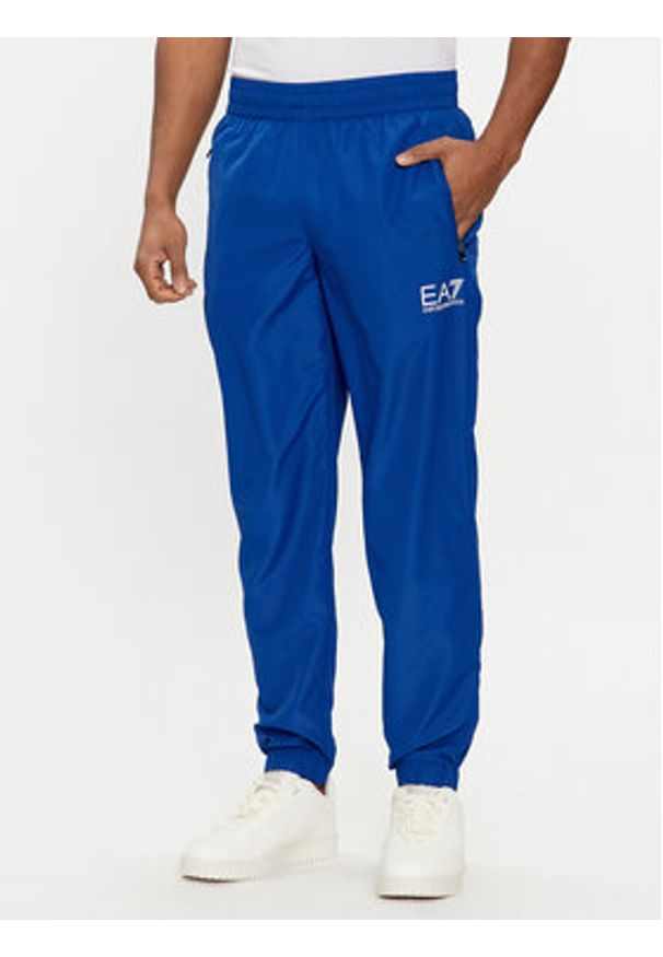 EA7 Emporio Armani Dres 8NPV08 PN4HZ 1582 Niebieski Regular Fit. Kolor: niebieski. Materiał: syntetyk