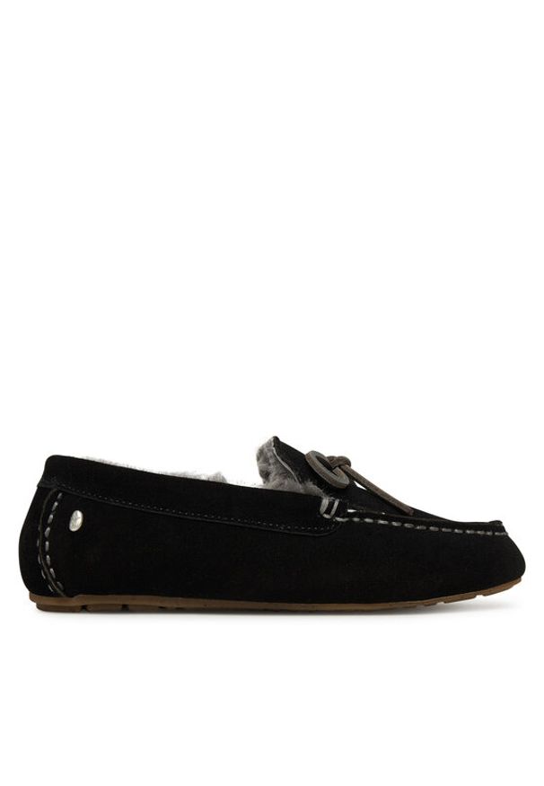 EMU Australia Mokasyny Sandrine W13211 Czarny. Kolor: czarny. Materiał: skóra