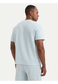 BOSS T-Shirt Waffle 50535891 Niebieski jasny Regular Fit. Kolor: niebieski. Materiał: bawełna #3
