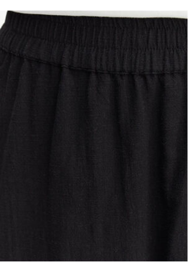 only - ONLY Spódnica maxi Tizana 15372613 Czarny Regular Fit. Kolor: czarny. Materiał: bawełna