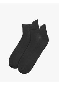 Ryłko - Czarne skarpety męskie SKARPETY. Kolor: czarny. Materiał: bawełna, elastan, poliamid #1