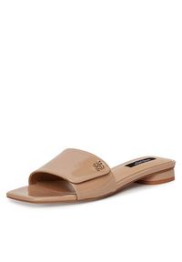 Nine West Klapki S4SH1847-01 Beżowy. Kolor: beżowy. Materiał: syntetyk, materiał #3