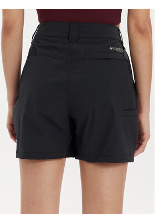 columbia - Columbia Szorty sportowe Summit Valley™ Short 2072494 Czarny Active Fit. Kolor: czarny. Materiał: syntetyk