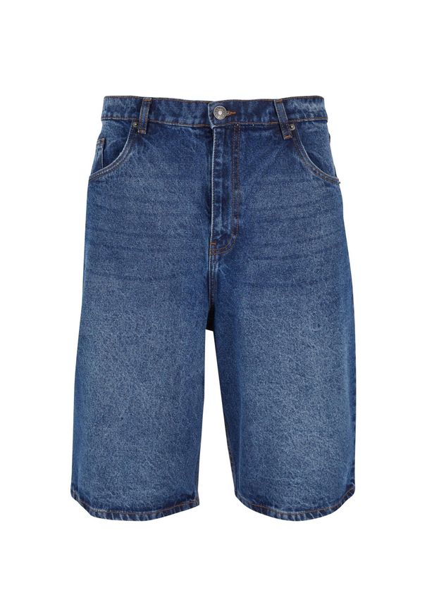 Urban Classics - Shorty Męskie Denim Średniej Grubości 90's. Kolor: niebieski. Materiał: denim. Sport: turystyka piesza