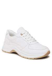 Sneakersy Remonte D0G04-80 Weiss. Kolor: biały. Materiał: skóra #1