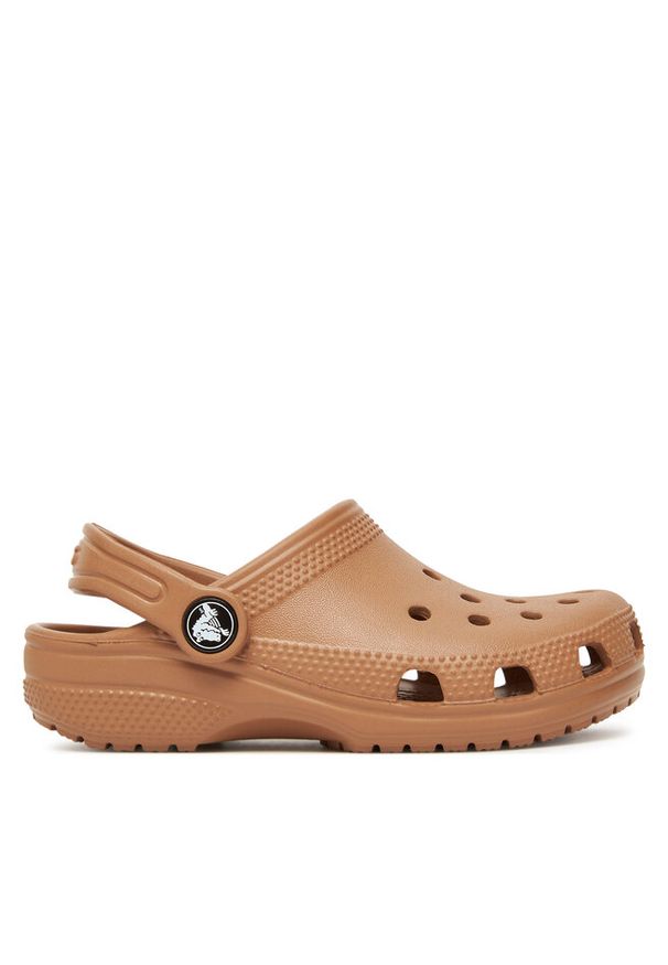 Klapki Crocs. Kolor: brązowy