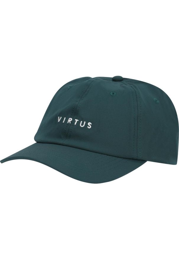 VIRTUS - Czapka z daszkiem Virtus Borden. Kolor: zielony. Styl: sportowy