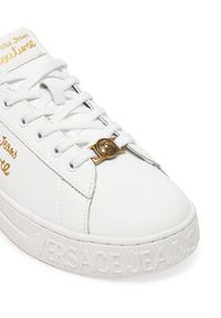 Versace Jeans Couture Sneakersy 78VA3SKL Biały. Kolor: biały. Materiał: skóra #3