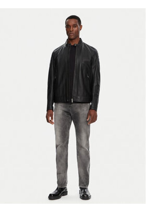 Balmain Jeansy DH1MI043DE73 Szary Regular Fit. Kolor: szary