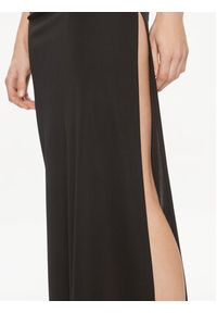TwinSet - TWINSET Sukienka koktajlowa 241TE2057 Czarny Regular Fit. Kolor: czarny. Materiał: syntetyk. Styl: wizytowy #6