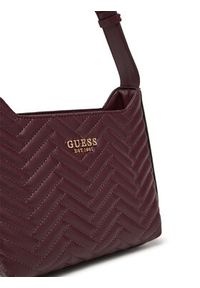 Guess Torebka HWQG95 08180 Bordowy. Kolor: czerwony. Materiał: skórzane