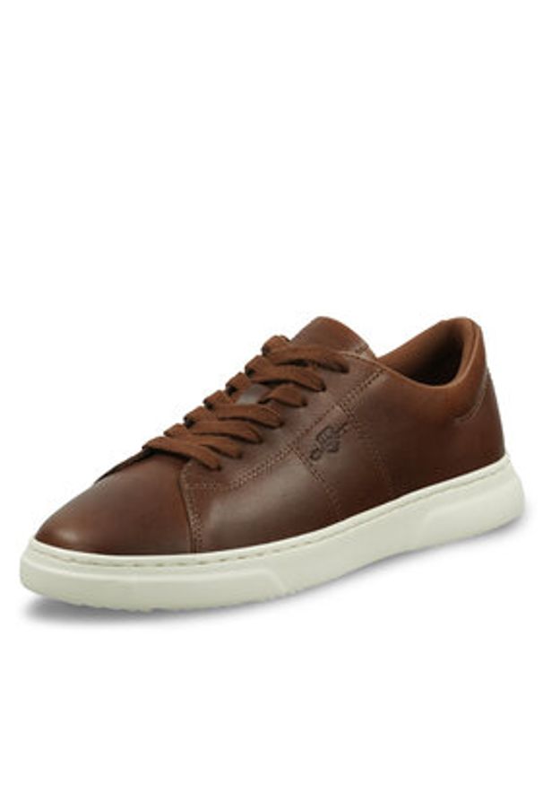 GANT - Gant Sneakersy 30631874 Brązowy. Kolor: brązowy. Materiał: skóra