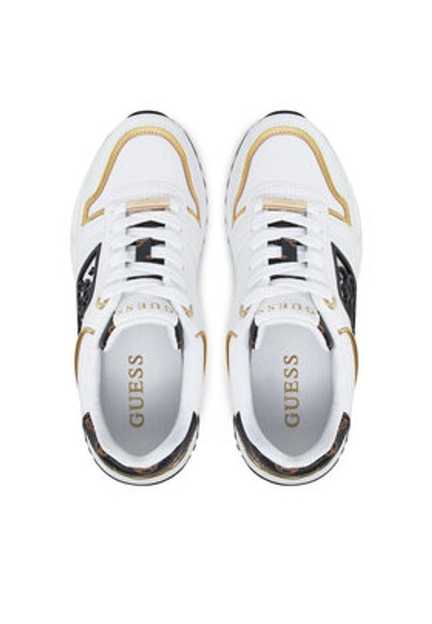 Guess Sneakersy 172257 Biały. Kolor: biały. Materiał: skóra