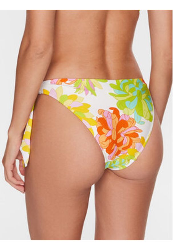 Seafolly Dół od bikini Palm Springs 40683-703 Żółty. Kolor: żółty. Materiał: syntetyk