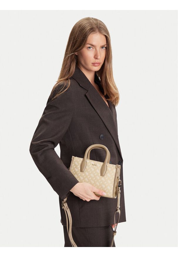 BOSS Torebka Sandy 50547959 Beżowy. Kolor: beżowy