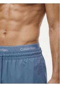Calvin Klein Swimwear Szorty kąpielowe LV00N61023 Niebieski Regular Fit. Kolor: niebieski. Materiał: syntetyk #4