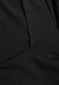 Born2be - Czarna Bluzka Alcele. Kolor: czarny. Materiał: dzianina, wiskoza, jeans. Długość rękawa: krótki rękaw. Długość: krótkie. Sezon: lato #7