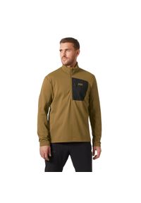 1/2 zip fleece Helly Hansen Versalite. Kolor: brązowy, beżowy, wielokolorowy. Materiał: polar. Sport: turystyka piesza #1