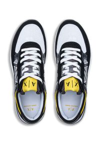 Sneakersy męskie szare Armani Exchange XUX090 XV276 K672. Kolor: szary