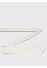 Pako Lorente - PAKO LORENTE – Jedwabny beżowy krawat męski. Okazja: na ślub cywilny, na wesele, na imprezę. Kolor: beżowy. Materiał: jedwab. Styl: elegancki #3