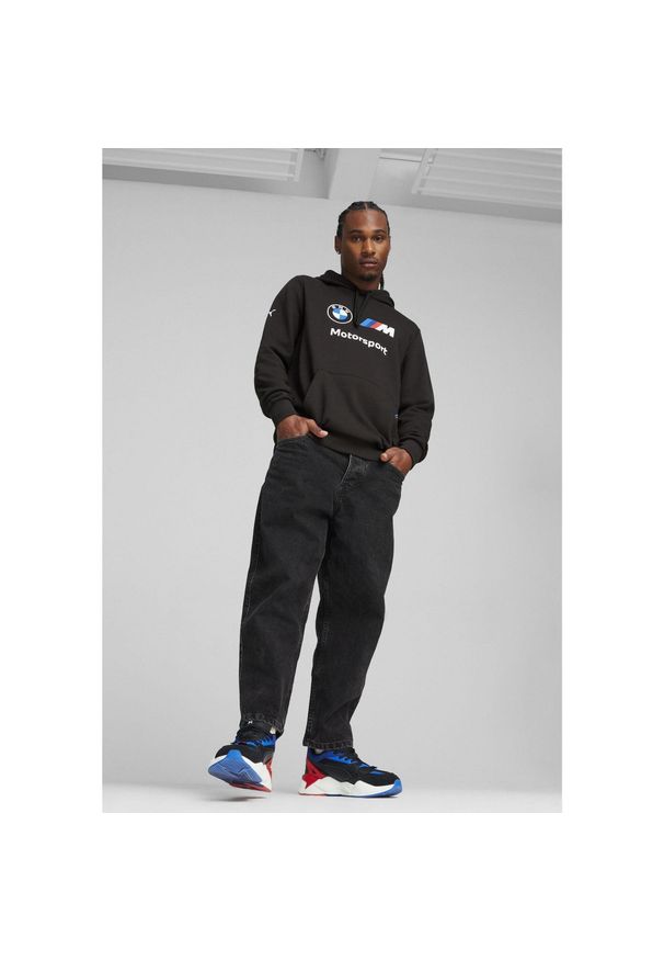 Puma - Męska bluza z kapturem BMW M Motorsport ESS PUMA Black. Typ kołnierza: kaptur. Kolor: czarny